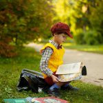 Child Enjoying Reading